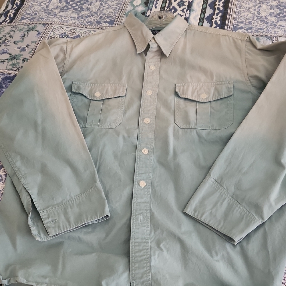 Ralph Lauren Polo Cotton Workshirt - Sage